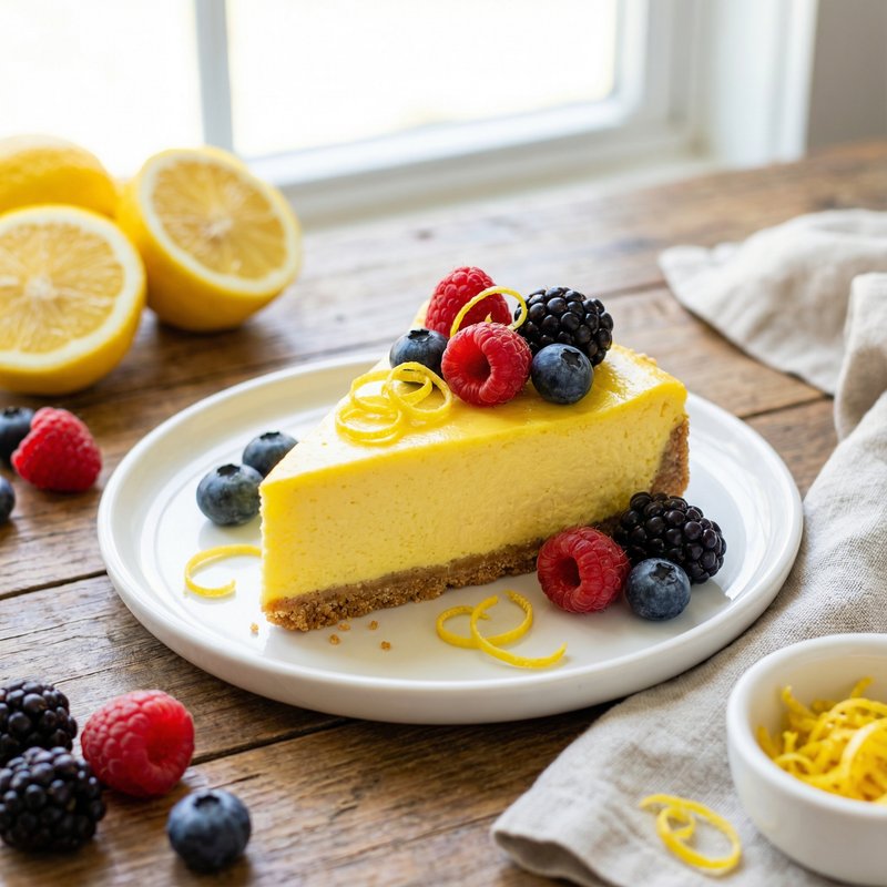 Dairy-Free Cashew Protein Cheesecake